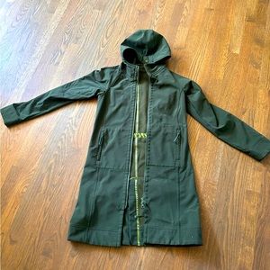 Dark Green Lululemon Raincoat